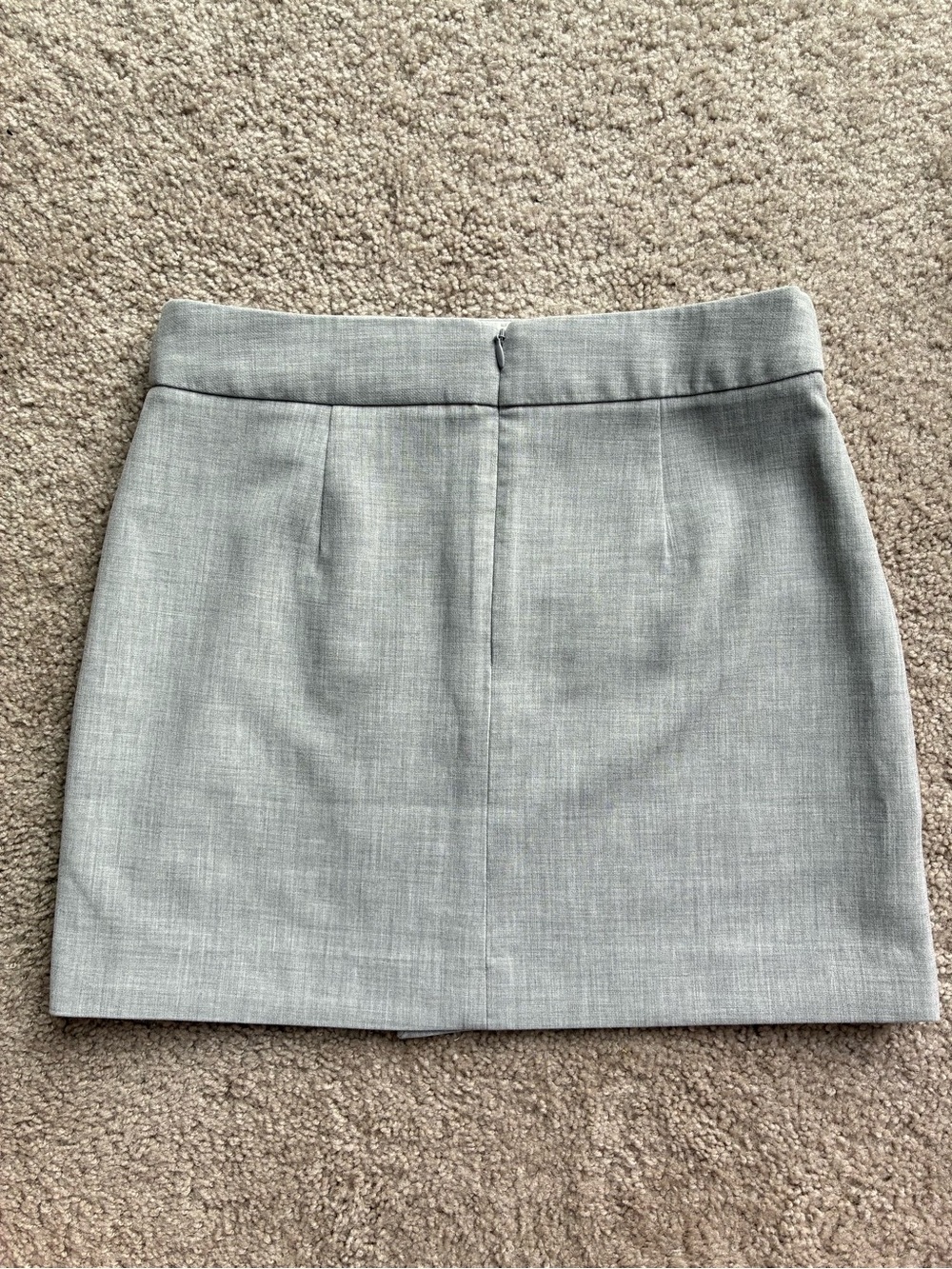 Babaton Happy Hour Skirt Grey Wrap Pocket Mini Skirt - Picture 7 of 14